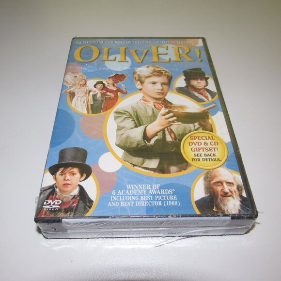 Oliver! DVD & CD Gift Set (1968 Musical, Special Collector’s Edition, Sealed) - Picture 1 of 5